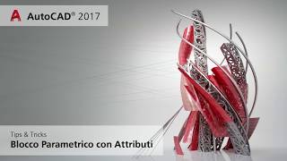 AutoCAD come creare blocchi parametrici e con attributi [upl. by Sumedocin]