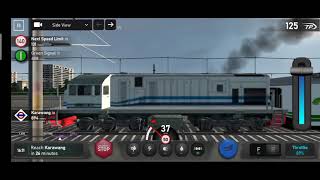 Indonesian train simulator 1  gameplay android [upl. by Nadruoj]