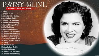 Patsy Cline Greatest Hits 🔥 The Best Of Patsy Cline Songs 🔥 Youre Stronger Than Me 806 [upl. by December674]