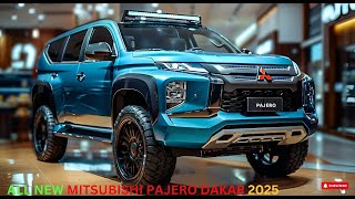 2025 AllNew Mitsubishi Pajero Dakar Hybrid The Legendary SUV Gets a Modern Upgrade [upl. by Ecydnac]