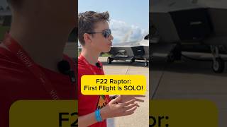 F22 Pilot Explains First Solo aviation f22raptor fighterjet raaf usaf airshow besnappy [upl. by Ielerol935]