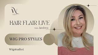 Discover Wig Pro Wigs First Look at New Winter 2024 Styles  Hair Flair Live [upl. by Averat]