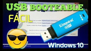 CREAR USB BOOTEABLE de Windows 10 desde MAC  COMPROBADO [upl. by Neela751]