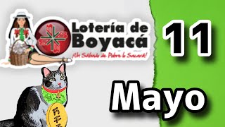 Resultado LOTERIA DE BOYACA Sabado 11 de Mayo de 2024 [upl. by Yclehc]