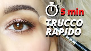 Come fare un trucco occhi veloce in 5 minuti reali [upl. by Rima281]