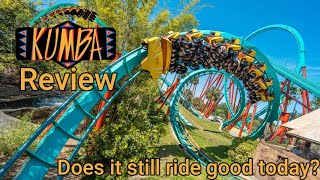 Kumba review Busch Gardens Tampas intense BampM looper [upl. by Horan]