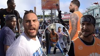 West Coast Squad Got EXPOSED At Venice Beach TWICE 5v5 Basketball [upl. by Dierolf]