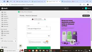 How to LinkAddConnect Printify to Shopify Store  How to Connect Your Shopify Store to Printify [upl. by Rehtaeh]