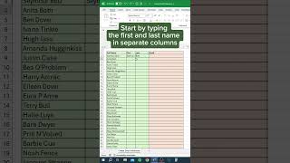 Create Email Addresses in Excel‼️ excel [upl. by Eseilenna650]