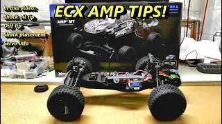 ECX AMP MT DB TUNING TIPS [upl. by Kenlay658]