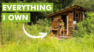 Everything I Own Fits in this Tiny House  FULL Tour of my Simple Sustainable Life [upl. by Swinton]