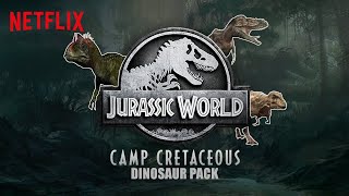 CAMP CRETACEOUS DLC DINOSAUR PACK PREDICTION FOR JURASSIC WORLD EVOLUTION [upl. by Robyn]