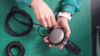 Dismantling the Beyerdynamic T1 for the 1st time [upl. by Lekar190]