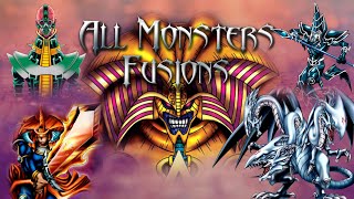 YuGiOh  Capsule Monster Coliseum  All Monsters Fusions [upl. by Charbonnier]