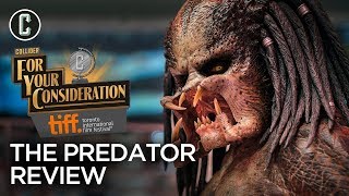 The Predator Movie Review  Collider  TIFF 2018 [upl. by Anelaj]