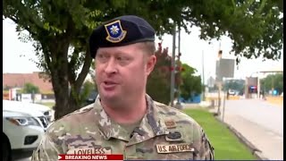 San Antonio Base Shooting Multiple Shooters Engage Security – Aug 17 2024 [upl. by Limemann]