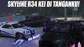 MORGAN MENJUAL SKYLINE R34 KEI OCONNER KE ORANG INI GTA 5 ROLEPLAY [upl. by Irisa903]