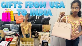 Gifts From USA 🇺🇸 To India 🇮🇳  Gifting Ideas  Gifts for Family amp Friends [upl. by Atterol]