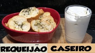 COMO FAZER REQUEIJÃO CASEIRO COM 3 INGREDIENTES COM BÔNUS [upl. by Analiese882]