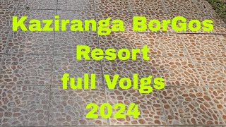 kaziranga Borgos Resort 🏕️🏡2024 vlog india [upl. by Ahsiki]