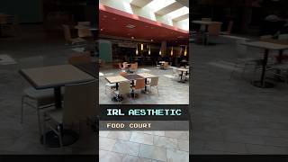 IRL Vaporwave Aesthetic  Food Court [upl. by Mor558]