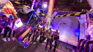 Jay Barwicks Freak Out Onride Pov  Farrars Funfair Sheffield Utilita Arena 21102023 [upl. by Sliwa]