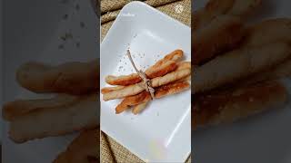 Sesame Bread Stick Without Oven  Italian Grissini Recipe In Malayalam shorts [upl. by Ocsecnarf]