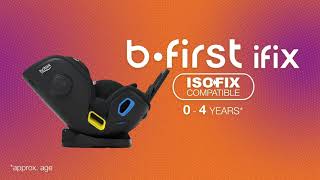 Britax SafenSound bfirst ifix Rearward Facing Isofix Installation Guide [upl. by Annais708]