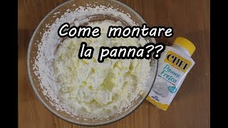 COME SI MONTA LA PANNA Video base N°1 [upl. by Dix]