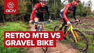 Gravel Bikes Exist Because Mountain Biking Is Boring  Gravel Vs MTB Race [upl. by Downs709]