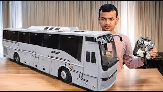 How I Made Hanif Volvo 9700 Model 112 Scale Rc Bus At Home [upl. by Nauht390]