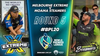 BPL20  Round 5  Melbourne Extreme vs Moama Steamers [upl. by Yhtac405]