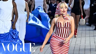 Sabrina Carpenter Makes a Splash at Vogue World Paris [upl. by Rodrigo]