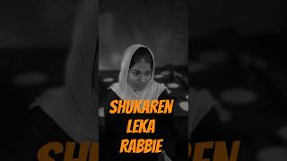 shukren leka rabbie 🧕shortsfeed shortvideo loveallahﷻ ytviral ytshorts [upl. by Ayhdnas]