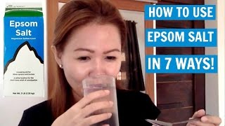 How To Use Epsom Salt in 7 Ways [upl. by Sanjay]