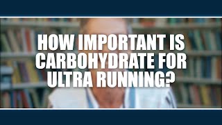 How important is carbohydrate for ultra running Andrew Bosch [upl. by Anu553]