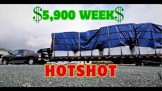 Big Week as a NonCDL Hotshot  Weekly Load Vlog [upl. by Luas]