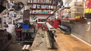 Aluminum drive shaft shortening [upl. by Edithe449]