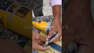 Granite name plate cutting fitinggranitestone viraleshorts youtubeshorts [upl. by Annoel]