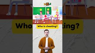 Who is cheating puzzled quiz riddle shorts [upl. by Schilit]