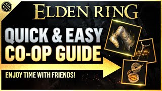 Elden Ring  How To CoOp  Quick amp Easy Guide StepByStep [upl. by Maurene]