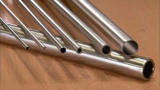 Seamless Stainless Steel Tubes  How Its Made [upl. by Hadihsar858]