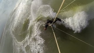 Strapless Wave Kiting  Klitmoller Denmark  MKM  Eps 6  Kite Surfing Waves  Kiteboarding [upl. by Elcin514]