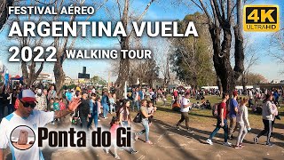 【4K】Ingresando al Festival ARGENTINA VUELA 2022 walk tour  Base Aérea MIlitar MORÓN  BUENOS AIRES [upl. by Aettam820]