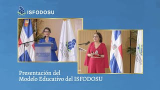 Recap  Modelo Educativo ISFODOSU [upl. by Sadinoel]