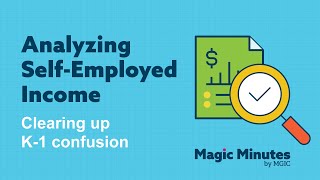 Analyzing selfemployed income Clearing up K1 confusion [upl. by Nhguavaj]