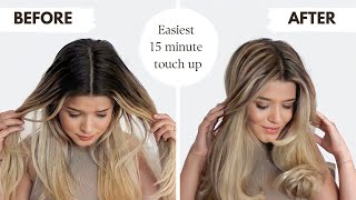 Easiest Balayage Technique you will ever see 15 minute application time [upl. by Eniger]