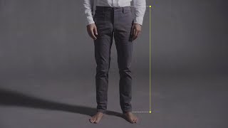 How to measure male outseam [upl. by Rocco]