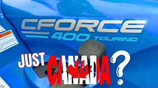 2023 CFMOTO CFORCE 400 TOURING Review  Canada ONLY [upl. by Anirbas]