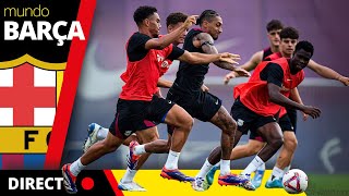 BARÇA EN DIRECTO FC Barcelona se prepara para el Girona  Entrenamiento PrePartido EN VIVO [upl. by Nennek]